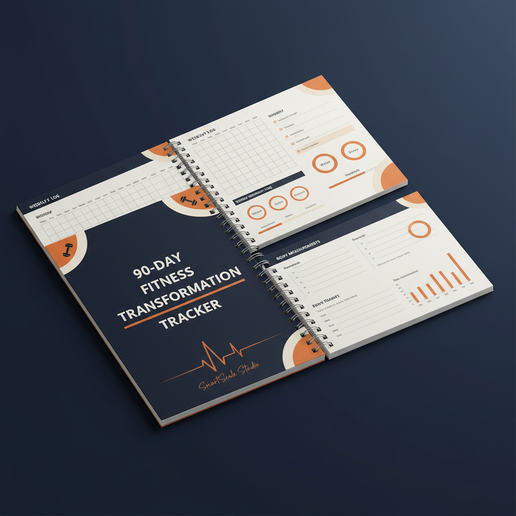 90-Day Fitness Transformation Tracker